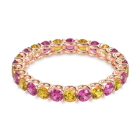 U Prong Round Eternity Anvis Band