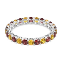 U Prong Round Eternity Anvis Band