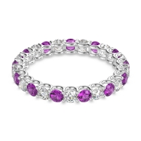 U Prong Round Eternity Anvis Band