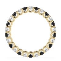 U Prong Round Eternity Anvis Band