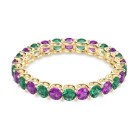 U Prong Round Eternity Anvis Band