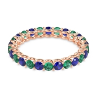 U Prong Round Eternity Anvis Band