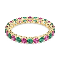 U Prong Round Eternity Anvis Band