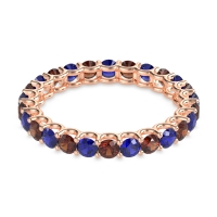 U Prong Round Eternity Anvis Band