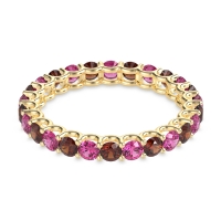 U Prong Round Eternity Anvis Band