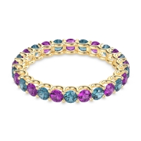 U Prong Round Eternity Anvis Band