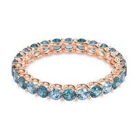 U Prong Round Eternity Anvis Band