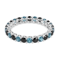 U Prong Round Eternity Anvis Band