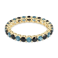 U Prong Round Eternity Anvis Band