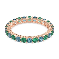 U Prong Round Eternity Anvis Band