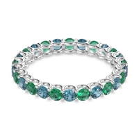 U Prong Round Eternity Anvis Band