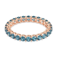 U Prong Round Eternity Anvis Band