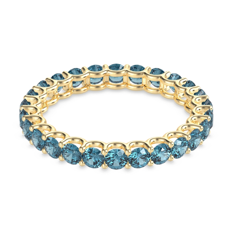 U Prong Round Eternity Anvis Band