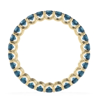 U Prong Round Eternity Anvis Band