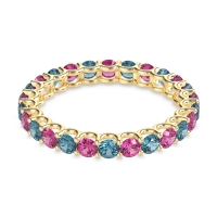 U Prong Round Eternity Anvis Band