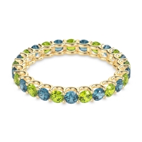 U Prong Round Eternity Anvis Band