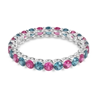 U Prong Round Eternity Anvis Band
