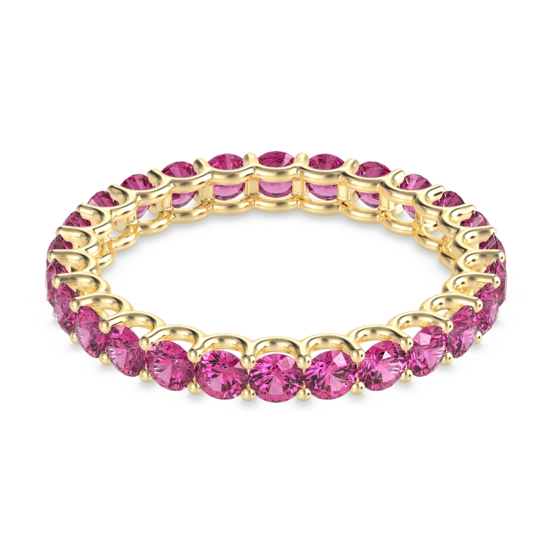 U Prong Round Eternity Anvis Band