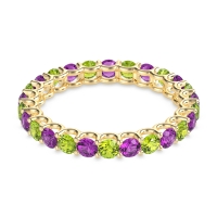 U Prong Round Eternity Anvis Band