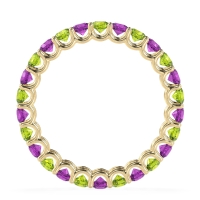 U Prong Round Eternity Anvis Band