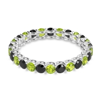 U Prong Round Eternity Anvis Band