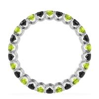 U Prong Round Eternity Anvis Band