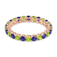 U Prong Round Eternity Anvis Band