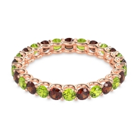 U Prong Round Eternity Anvis Band