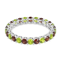 U Prong Round Eternity Anvis Band