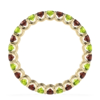 U Prong Round Eternity Anvis Band