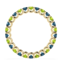 U Prong Round Eternity Anvis Band