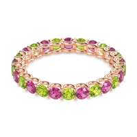 U Prong Round Eternity Anvis Band