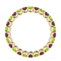 U Prong Round Eternity Anvis Band