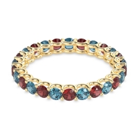 U Prong Round Eternity Anvis Band