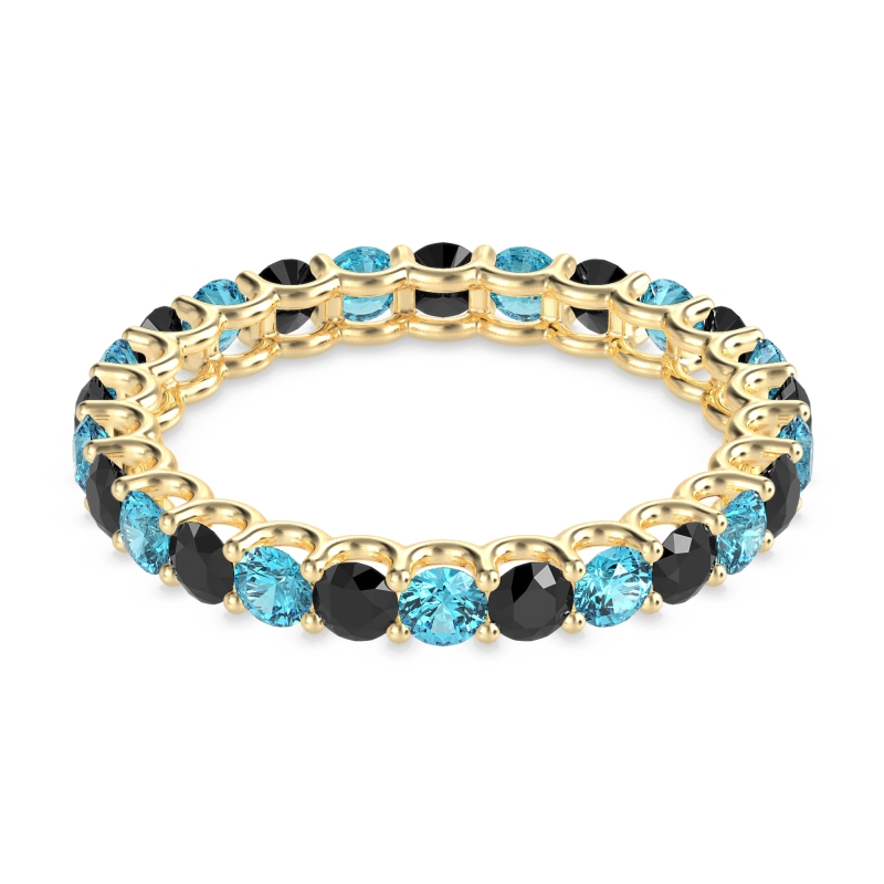 U Prong Round Eternity Anvis Band
