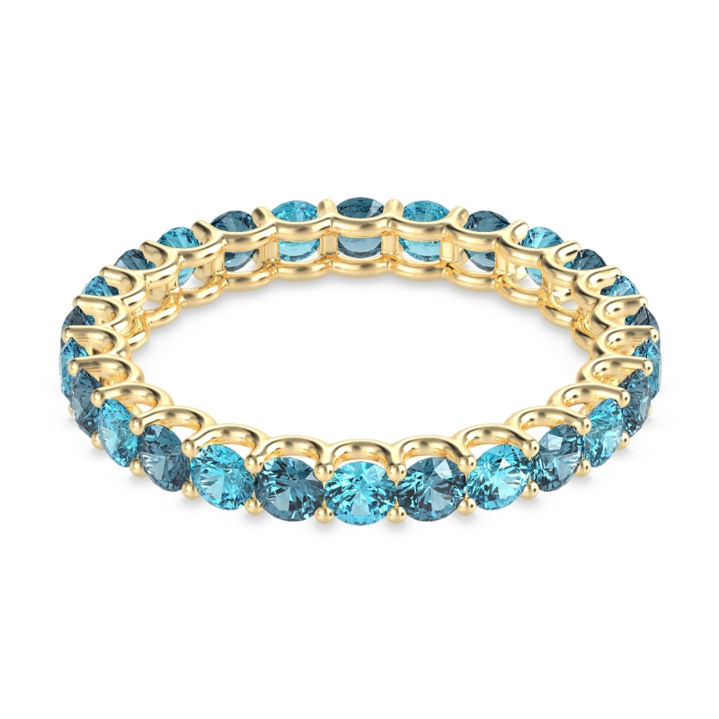 U Prong Round Eternity Anvis Band