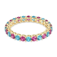 U Prong Round Eternity Anvis Band