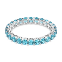 U Prong Round Eternity Anvis Band