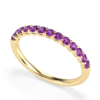 U Prong Half Eternity Shubra Band