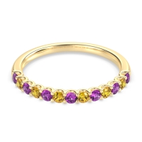 U Prong Half Eternity Shubra Band