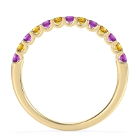 U Prong Half Eternity Shubra Band