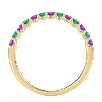 U Prong Half Eternity Shubra Band
