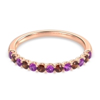 U Prong Half Eternity Shubra Band