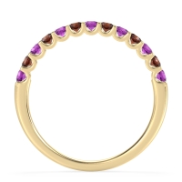 U Prong Half Eternity Shubra Band