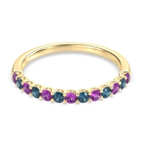 U Prong Half Eternity Shubra Band