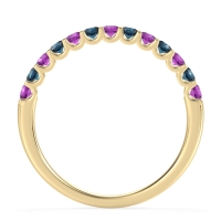 U Prong Half Eternity Shubra Band