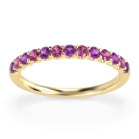 U Prong Half Eternity Shubra Band