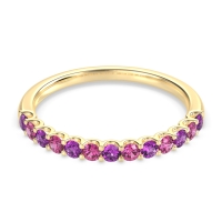 U Prong Half Eternity Shubra Band