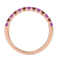U Prong Half Eternity Shubra Band