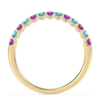 U Prong Half Eternity Shubra Band